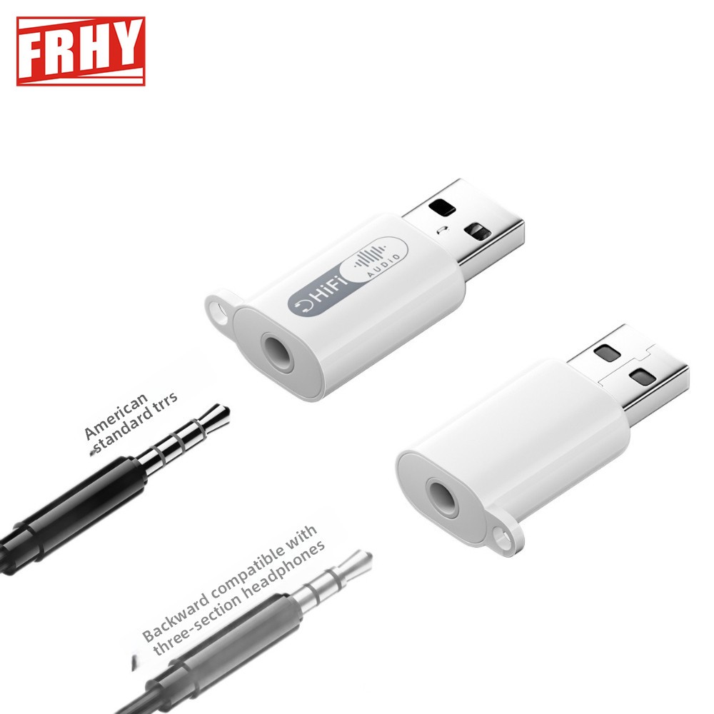 Usb Sound Card External - 2PCS USB A to 3.5mm TRRS