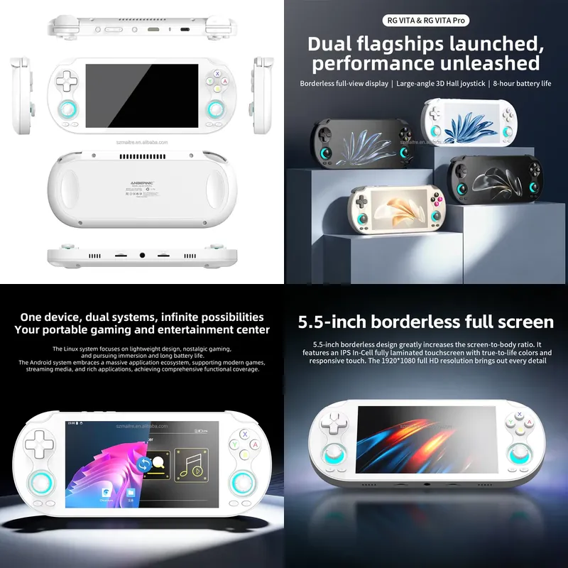 Handheld Game Console - 【CHIMU HOME】 5.5 inch touchscreen handheld