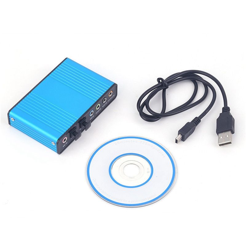 AA19 USB Optical Sound Card 6  - đánh giá và giá Usb Sound Card External