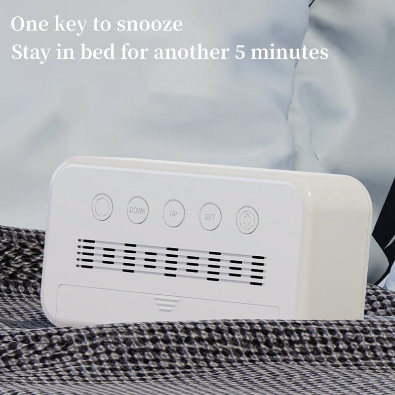 Battery Powered Digital Alarm  - đánh giá và giá Modern Electronics Gadgets