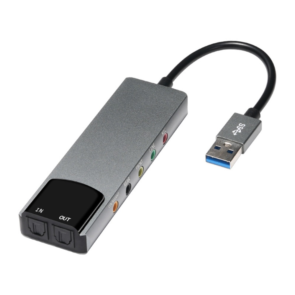 New USB Sound Card 7.1 5.1 Cha - đánh giá và giá Usb Sound Card External