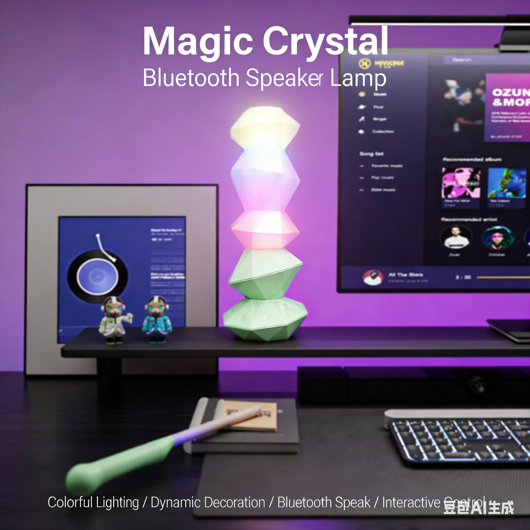 New Creative Smart Bluetooth S - đánh giá và giá Rgb Desk Lamp Smart