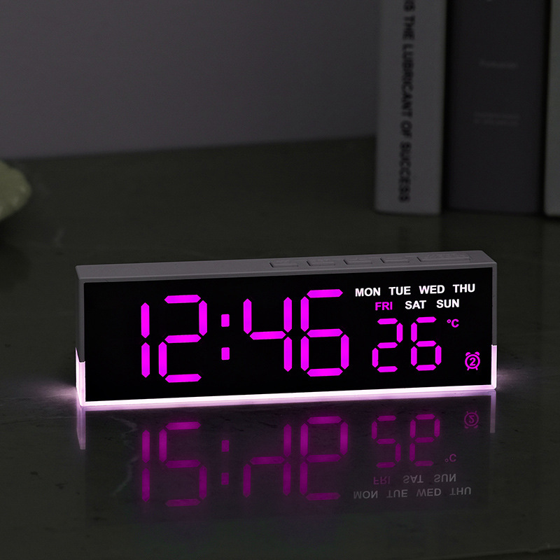 LED Digital Alarm Clock Temper - đánh giá và giá Modern Electronics Gadgets