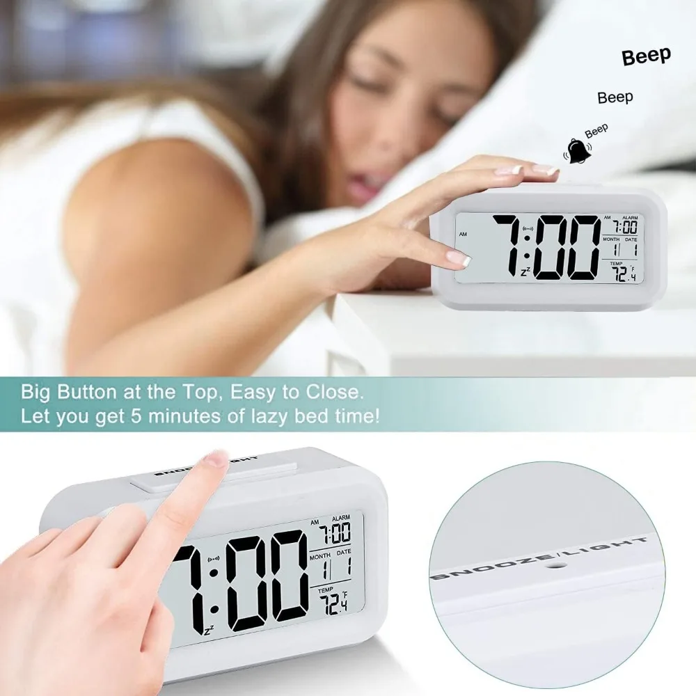 LED Electronic Digital Alarm C - đánh giá và giá Modern Electronics Gadgets
