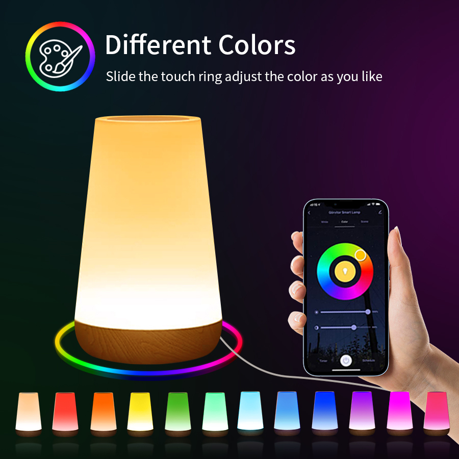 Tuya WiFi Smart Table Lamp Dim - đánh giá và giá Rgb Desk Lamp Smart