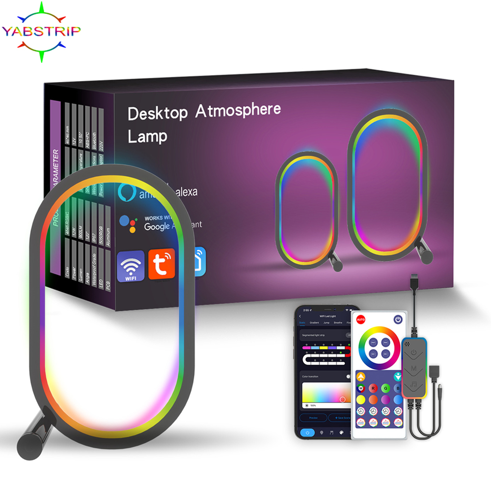 Smart WIFI APP Creative Desk L - đánh giá và giá Rgb Desk Lamp Smart