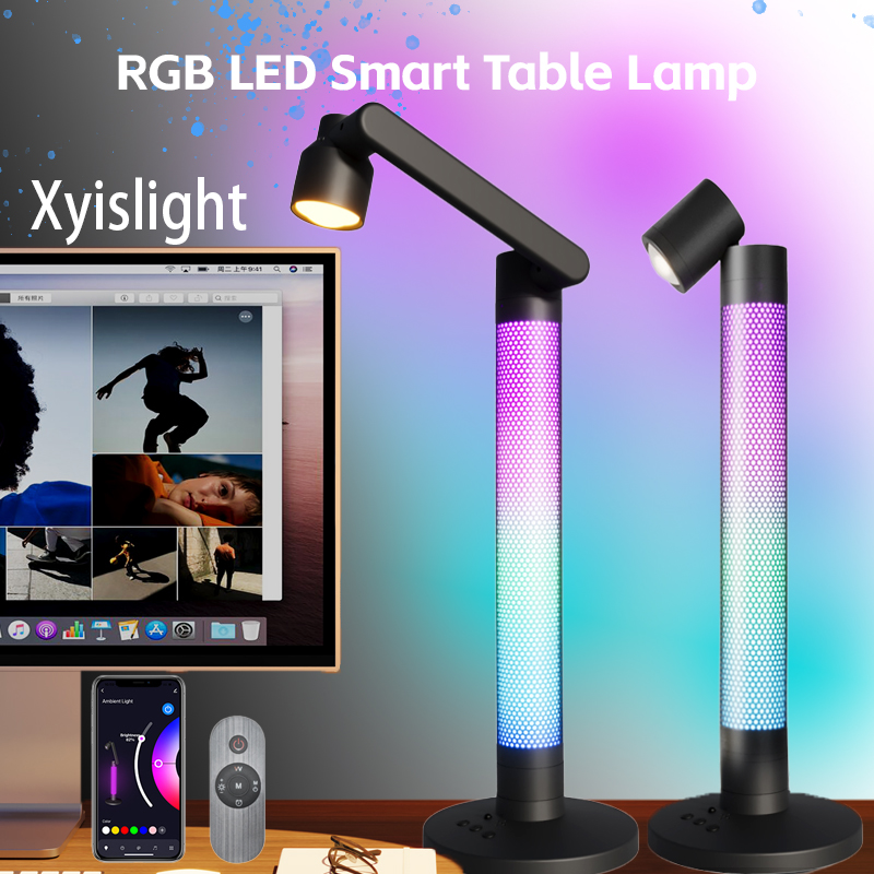 Smart Reading Table Lamp Tuya  - đánh giá và giá Rgb Desk Lamp Smart