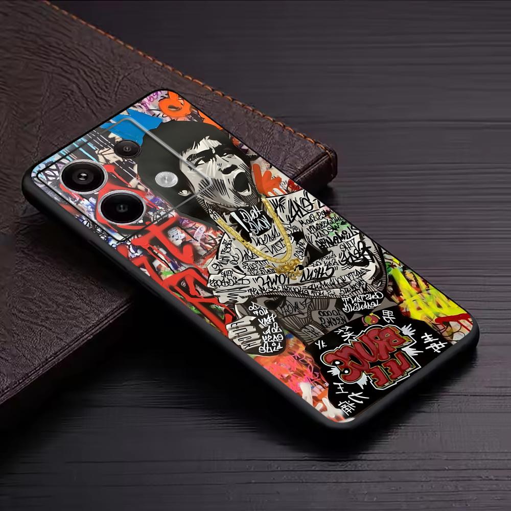 Banksy Graffiti Art  Phone Cas - đánh giá và giá Xiaomi Redmi Note 14