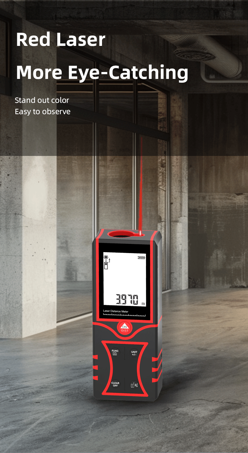Model GS-16 Industrial Red Las - đánh giá và giá Laser Distance Measure