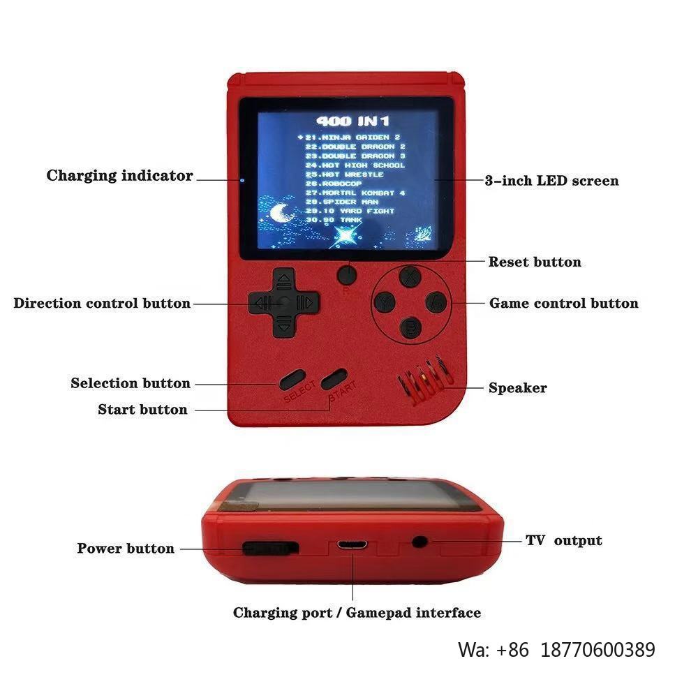 400 in 1 Handheld Game Console - đánh giá và giá Handheld Game Console