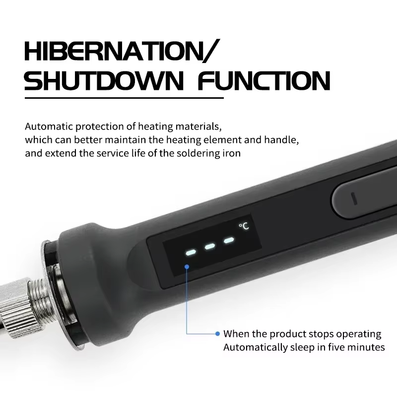 100W Digital Soldering Iron Ki - đánh giá và giá Electronic Gadgets