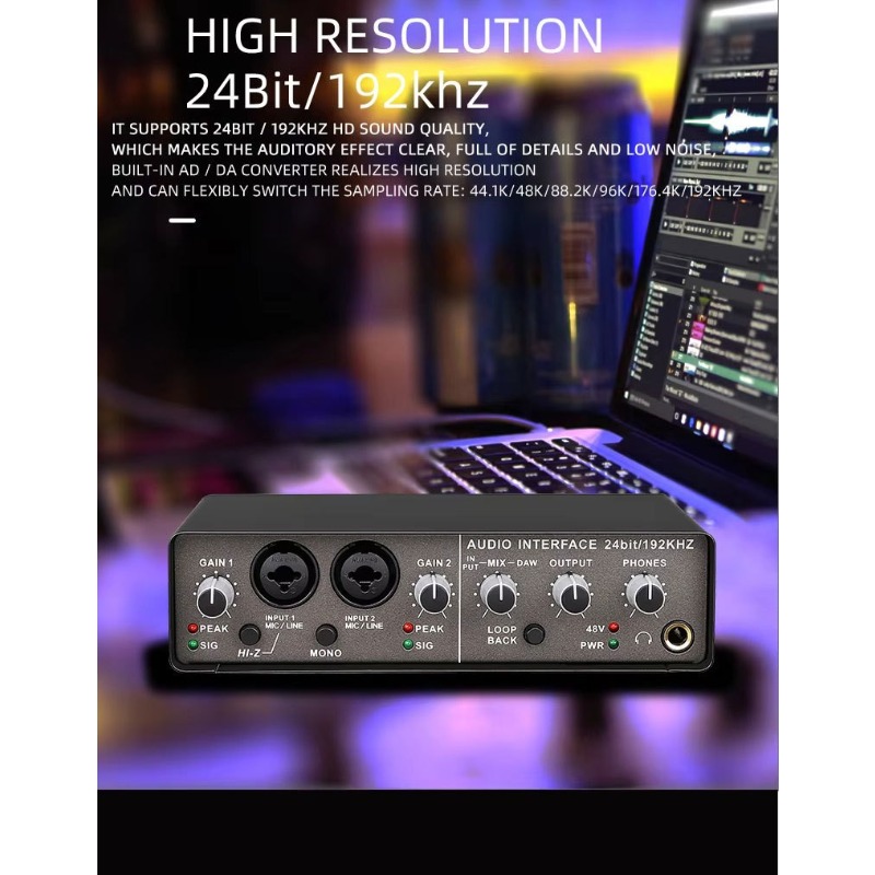 USB Interfaz de audio professi - đánh giá và giá Usb Sound Card External