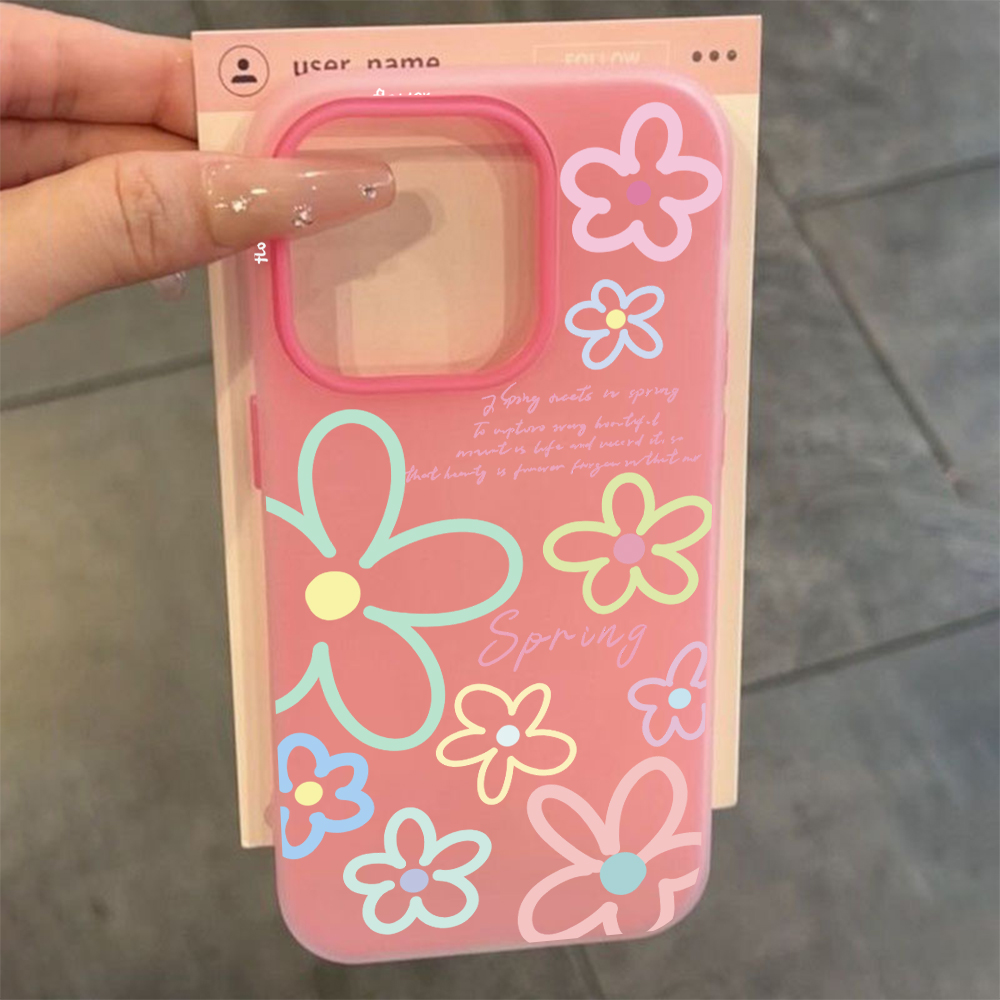 Candy Color Pattern Phone Case - đánh giá và giá Samsung Galaxy S25