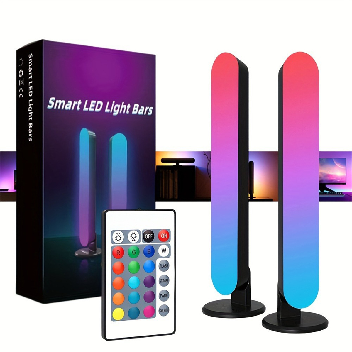 RGB Smart LED Strip Night Ligh - đánh giá và giá Rgb Desk Lamp Smart