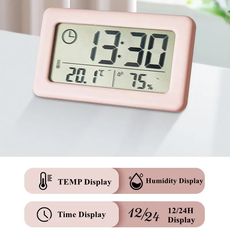 Wall Clock Temperature and Hum - đánh giá và giá Modern Electronics Gadgets