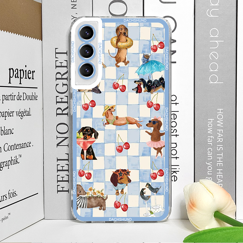 Cute Sausage Dog Phone Case fo - đánh giá và giá Samsung Galaxy S25