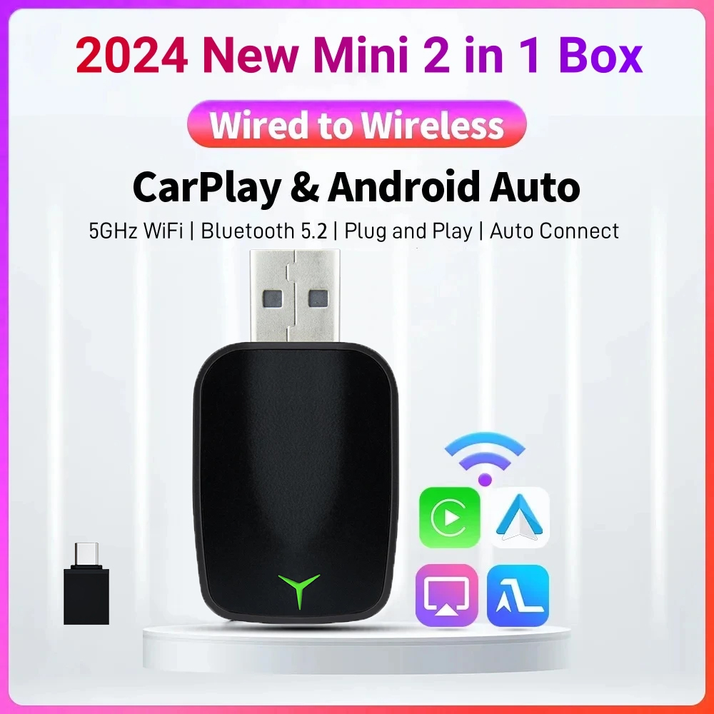 New Wired To Wireless Carplay  - đánh giá và giá Electronic Gadgets