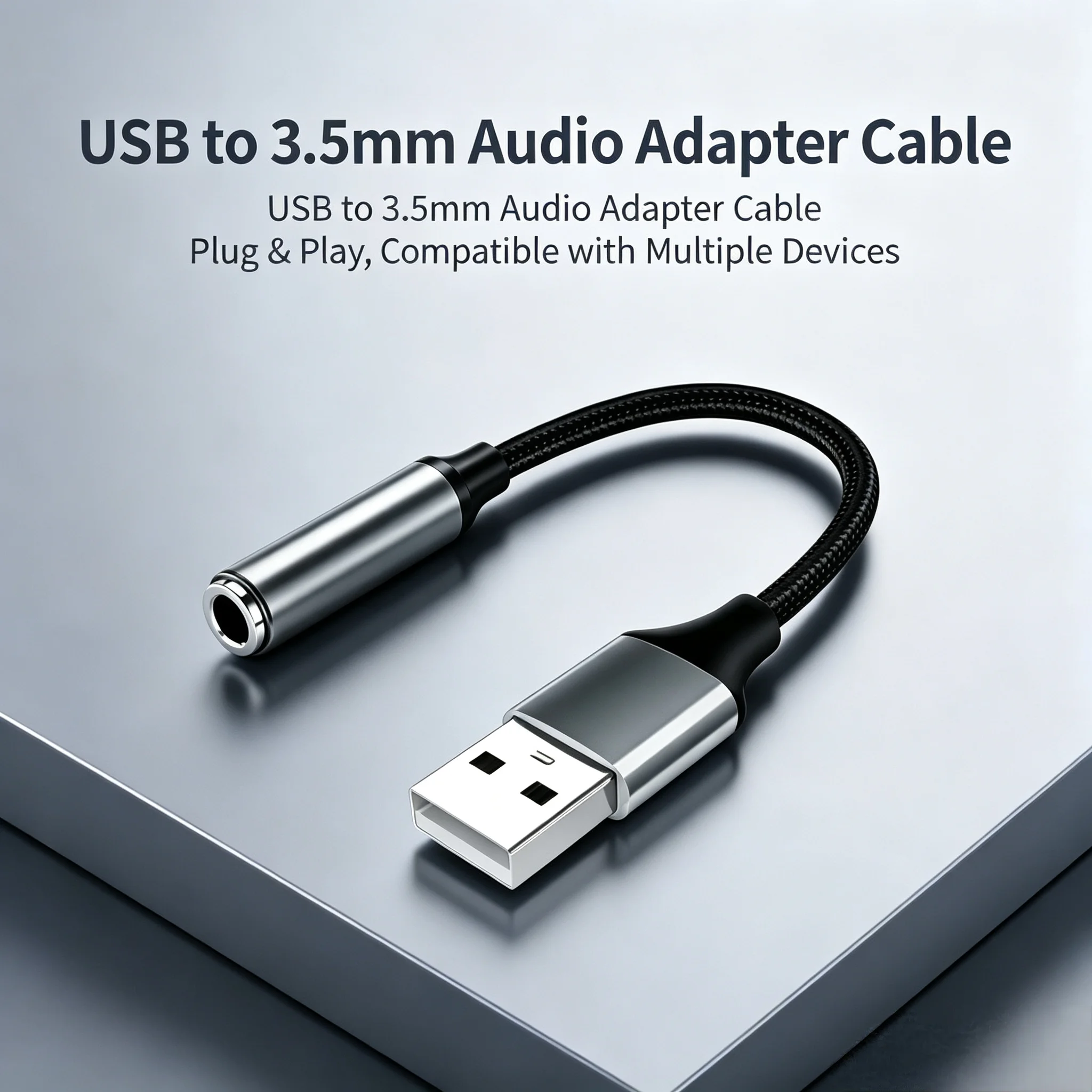 USB to 3.5mm Audio AUX Cable A - đánh giá và giá Usb Sound Card External