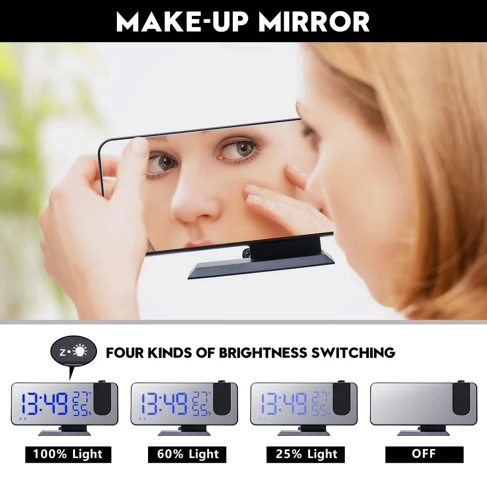LED Digital Projection Alarm C - đánh giá và giá Modern Electronics Gadgets