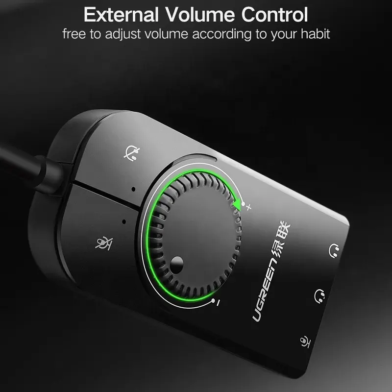 UGREEN USB Sound Card External - đánh giá và giá Usb Sound Card External