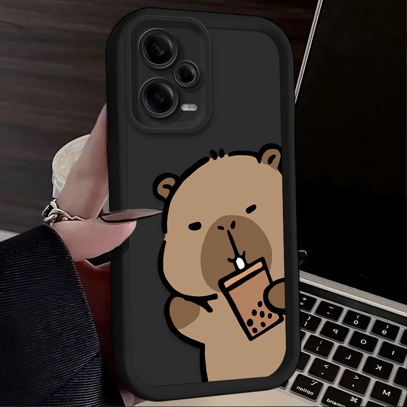 Cartoon Cute Capybara Phone Ca - đánh giá và giá Xiaomi Redmi Note 14